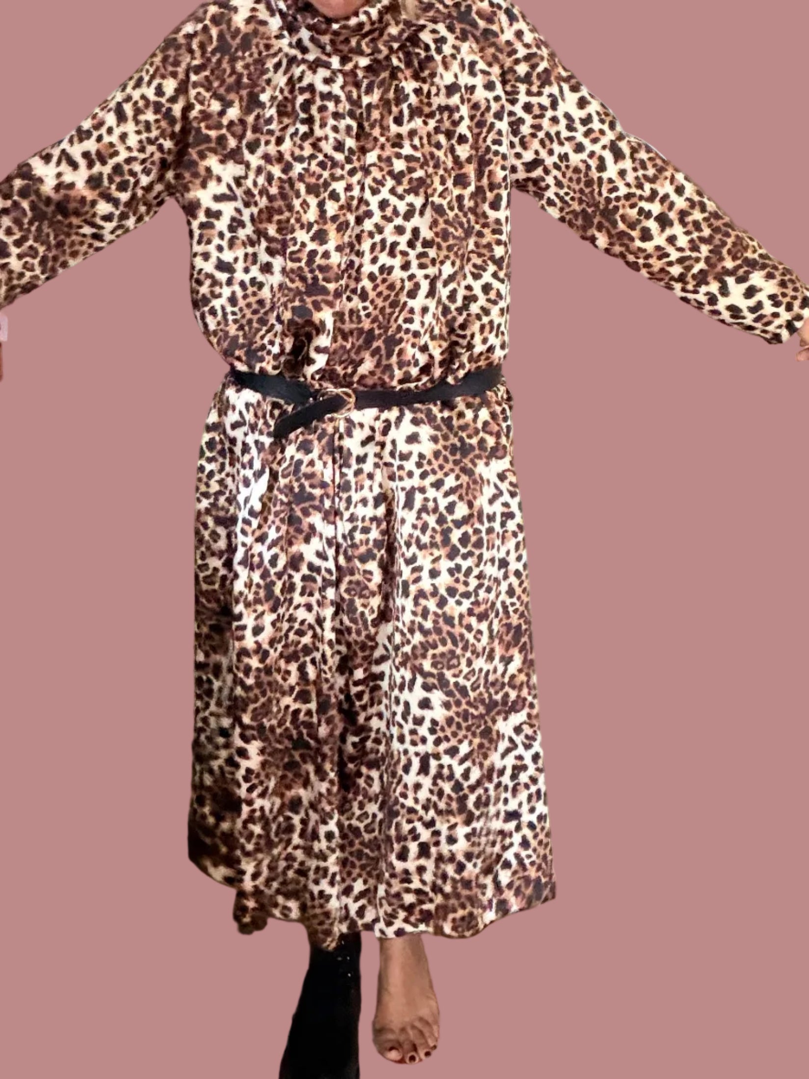 Abito Animalier Over – grintoso, fluido e super femminile