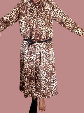 Abito Animalier Over – grintoso, fluido e super femminile