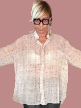 Camicia Over Quadri & Pois – morbida e super chic