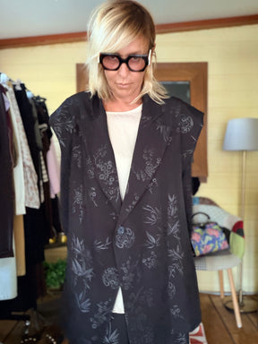Tailleur fantasia tono su tono – Giacca e Pantalone