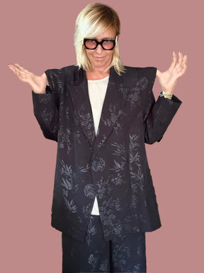 Tailleur fantasia tono su tono – Giacca e Pantalone