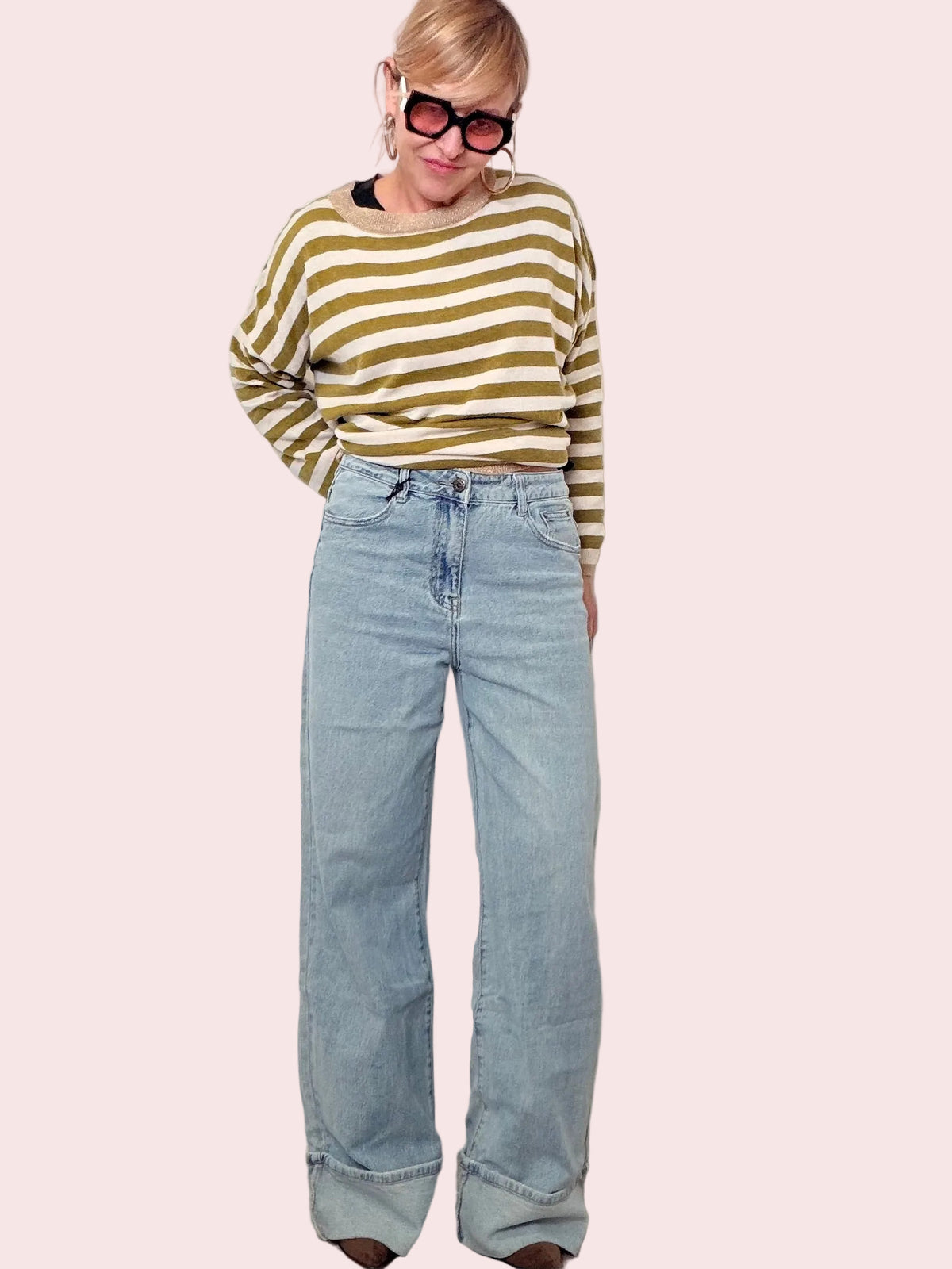 Jeans over fit – comfort cool