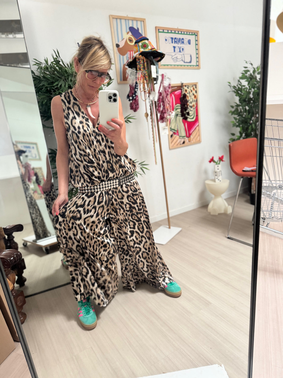 FEMALE - Tuta intera “Wild & Free” – Maculato, ma con stile!