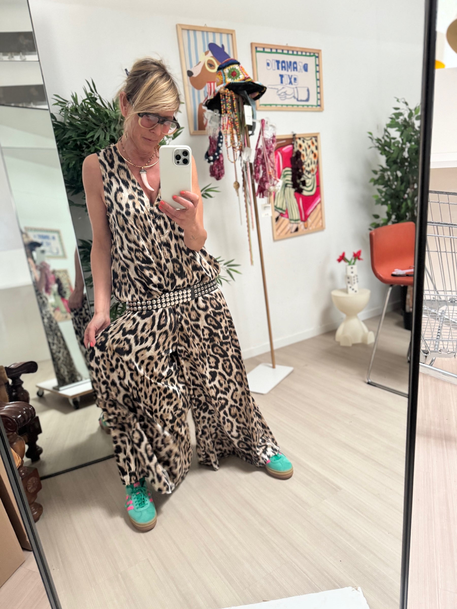 FEMALE - Tuta intera “Wild & Free” – Maculato, ma con stile!