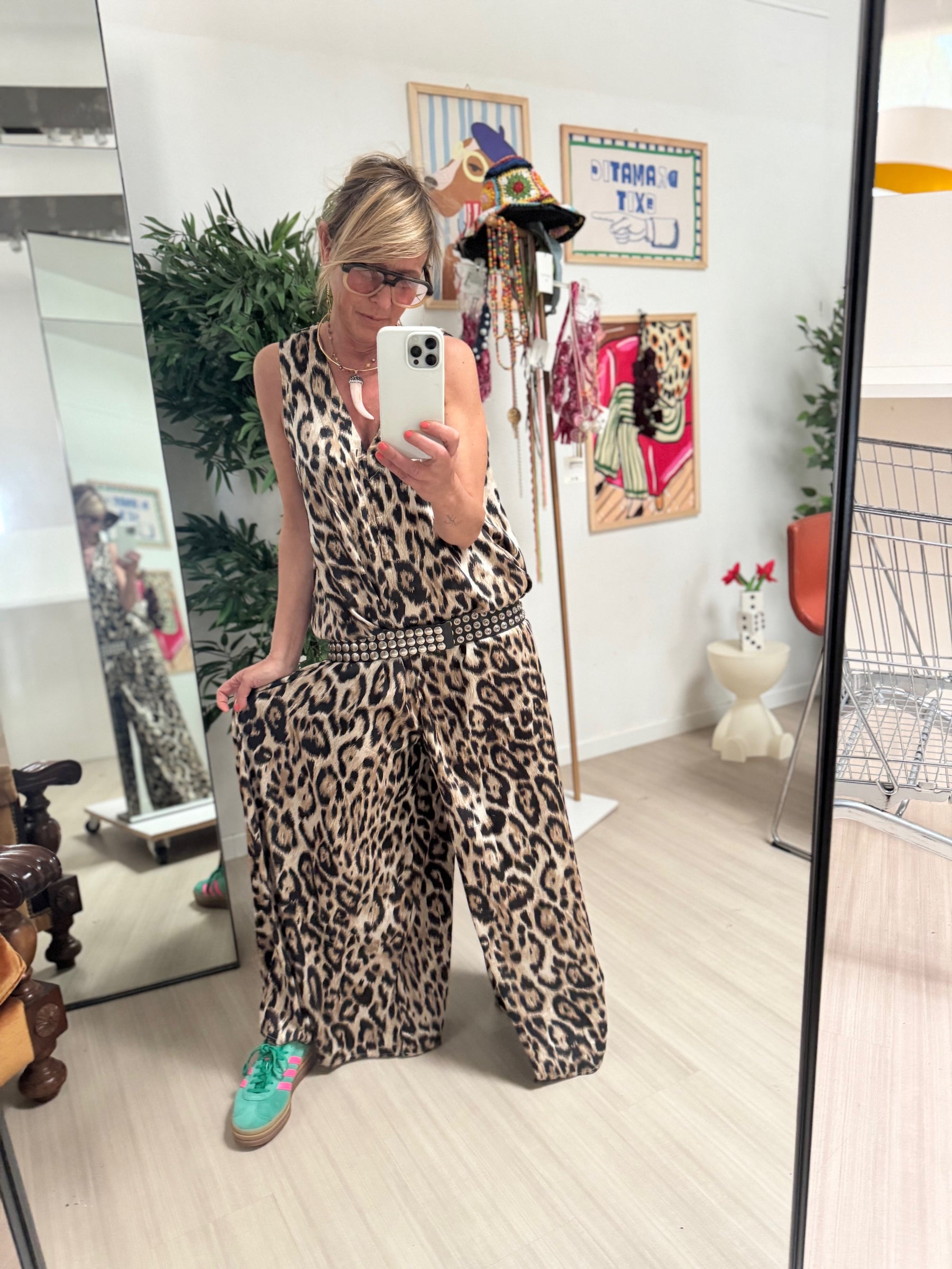 FEMALE - Tuta intera “Wild & Free” – Maculato, ma con stile!