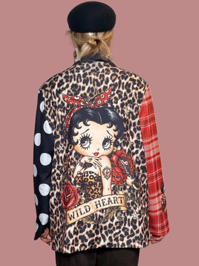 FEMALE – Blazer "Wild Heart" – Quando il Caos Diventa Arte