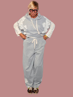 Pantalone Felpa pizzo