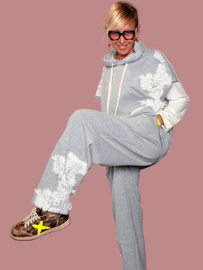 Pantalone Felpa pizzo