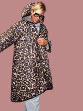 Piumino Cappuccio Leopard