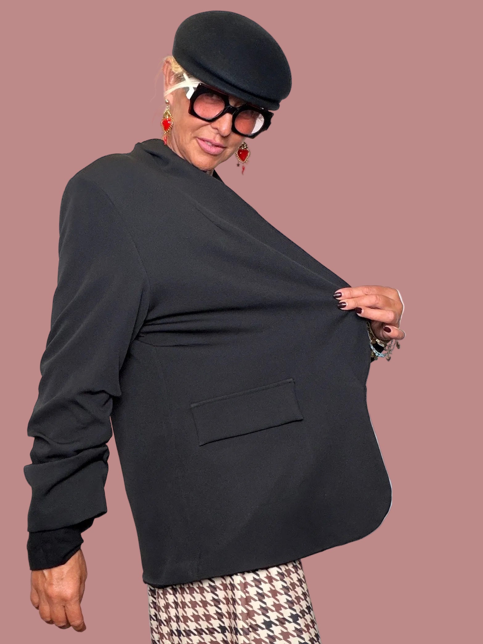 Blazer Nero Oversize