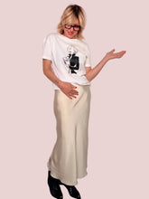 Gonna Midi in Satin