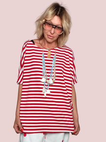 Maglia Over a Righe