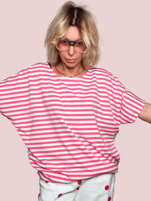 Maglia Over a Righe