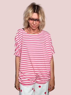 Maglia Over a Righe