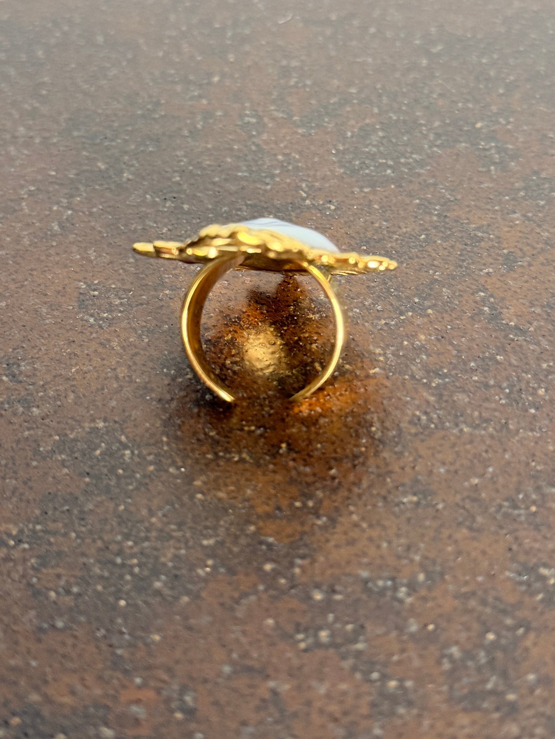 Anello Regolabile con Cammeo