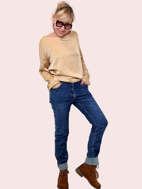 Jeans skinny super elasticizzato effetto seconda pelle