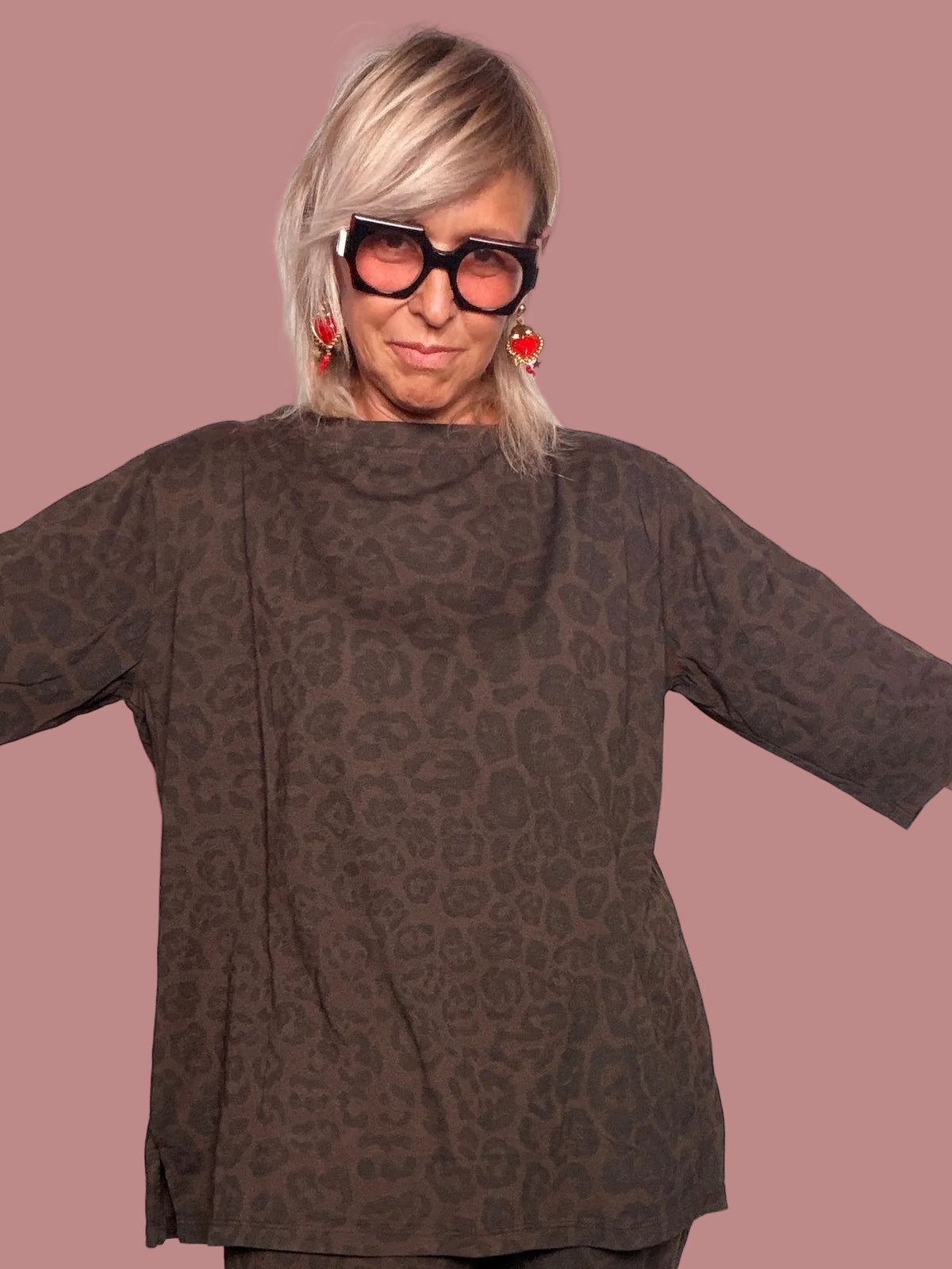T-shirt Maculata Animalier