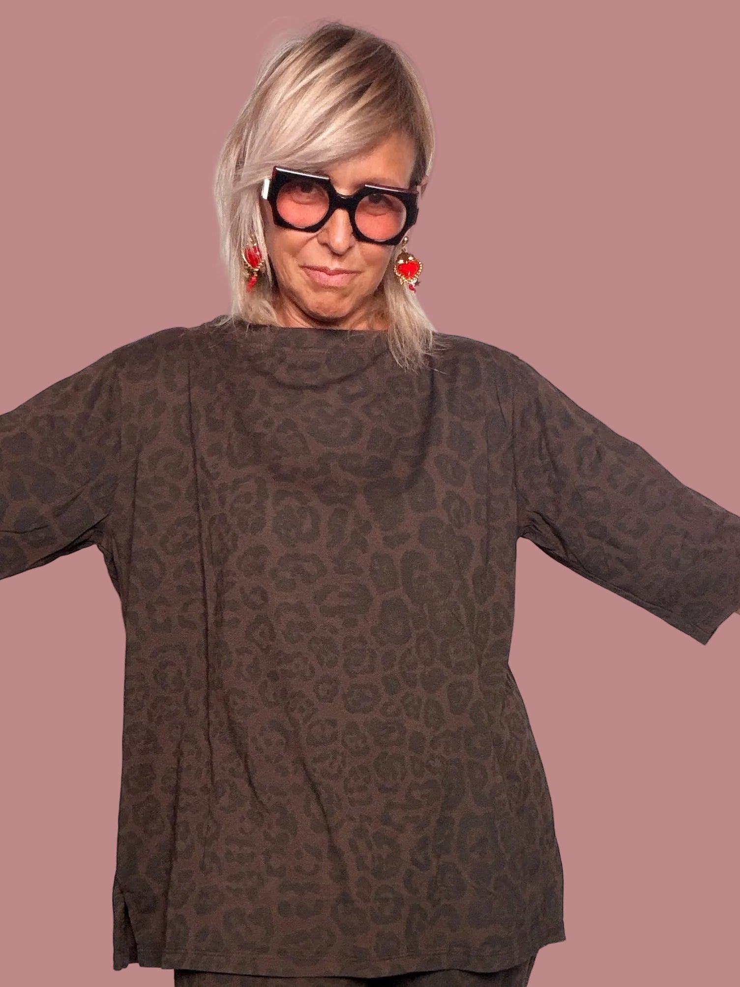 T-shirt Maculata Animalier