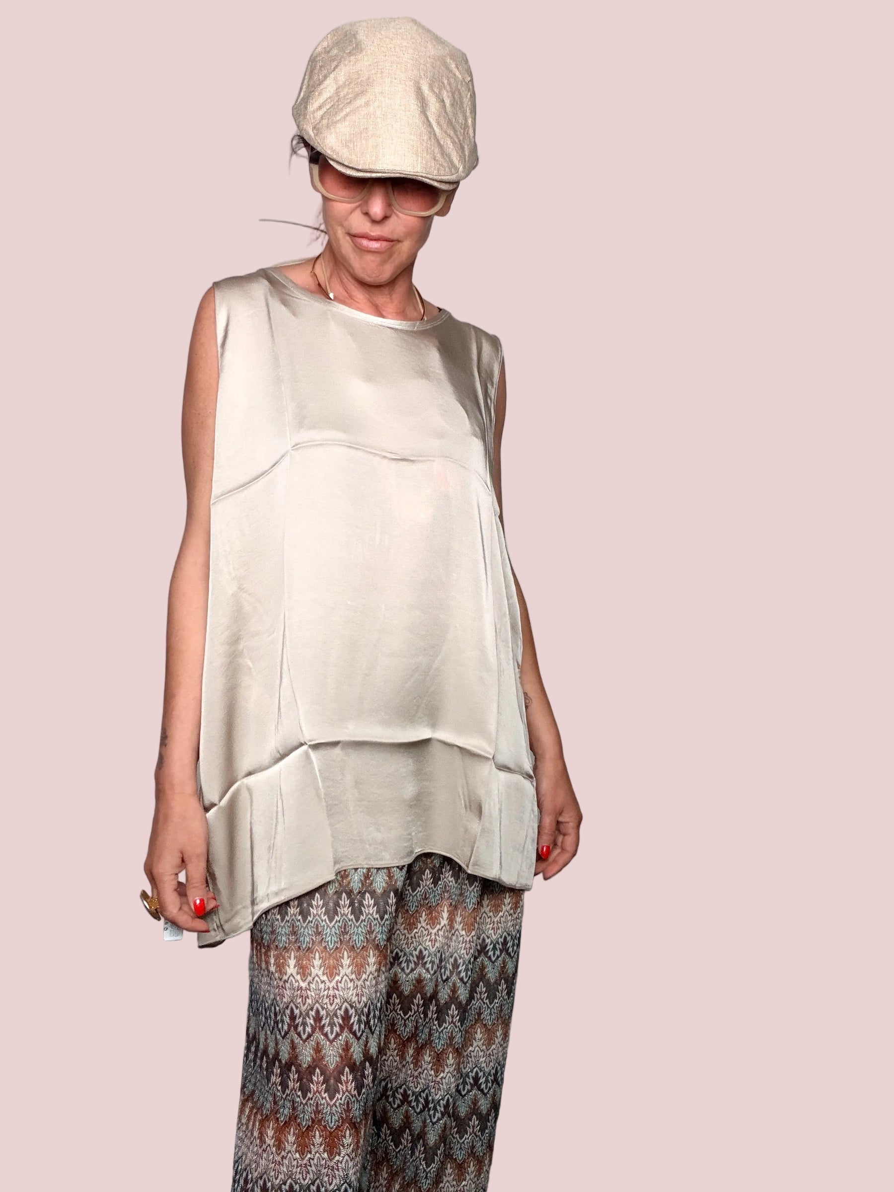 Pantalone Palazzo Etnico a Chevron (PREORDINE 5 MAGGIO)