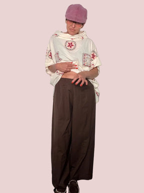 Pantalone Ovetto in Tessuto Paracadute