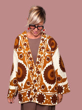 Giacca Kimono Reversibile Suzani Trapuntata