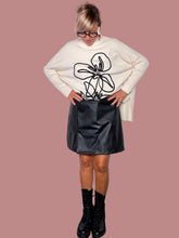 Shorts Eco-Pelle Nera