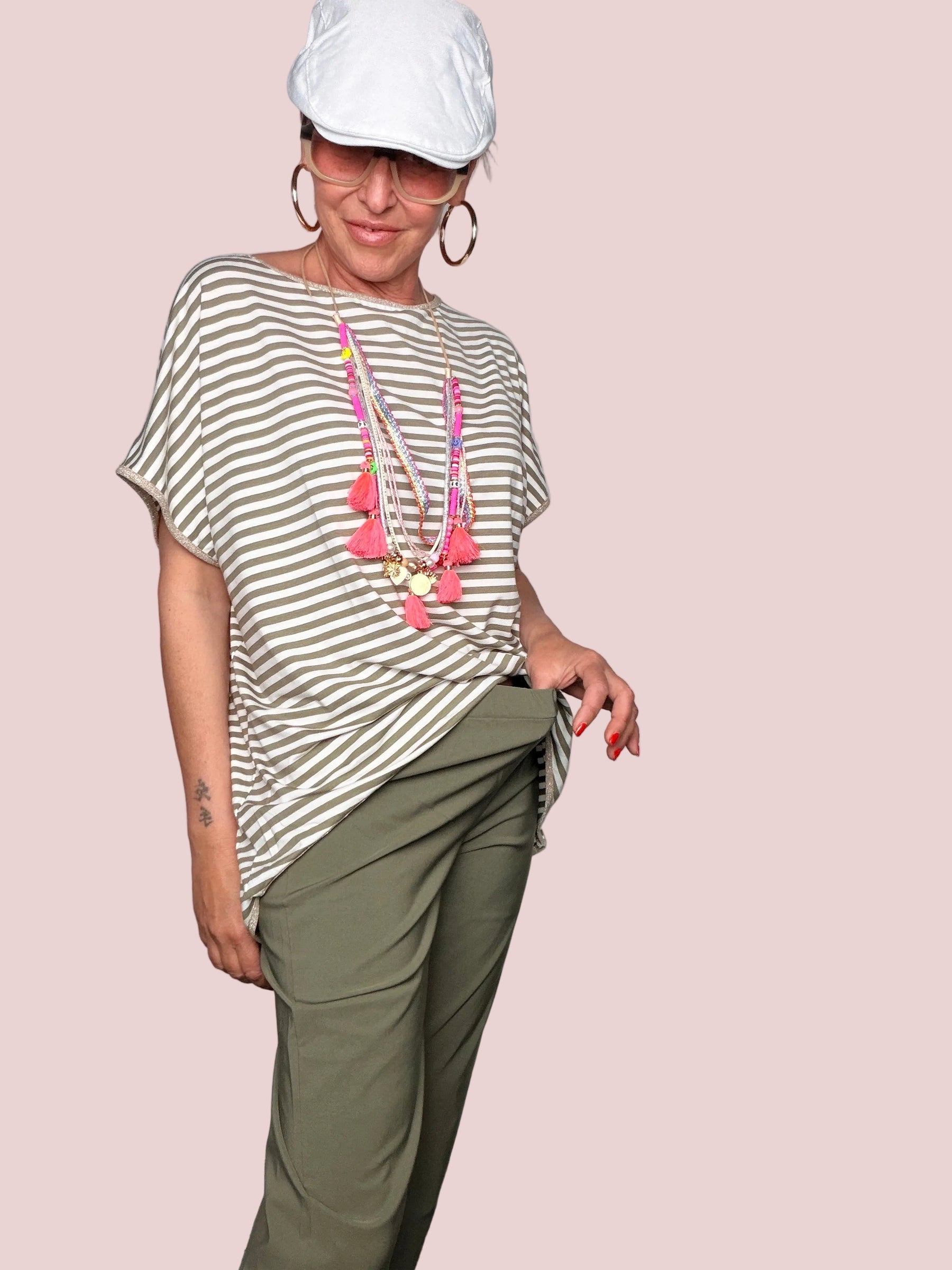 Pantalone Sigaretta in Bengalina