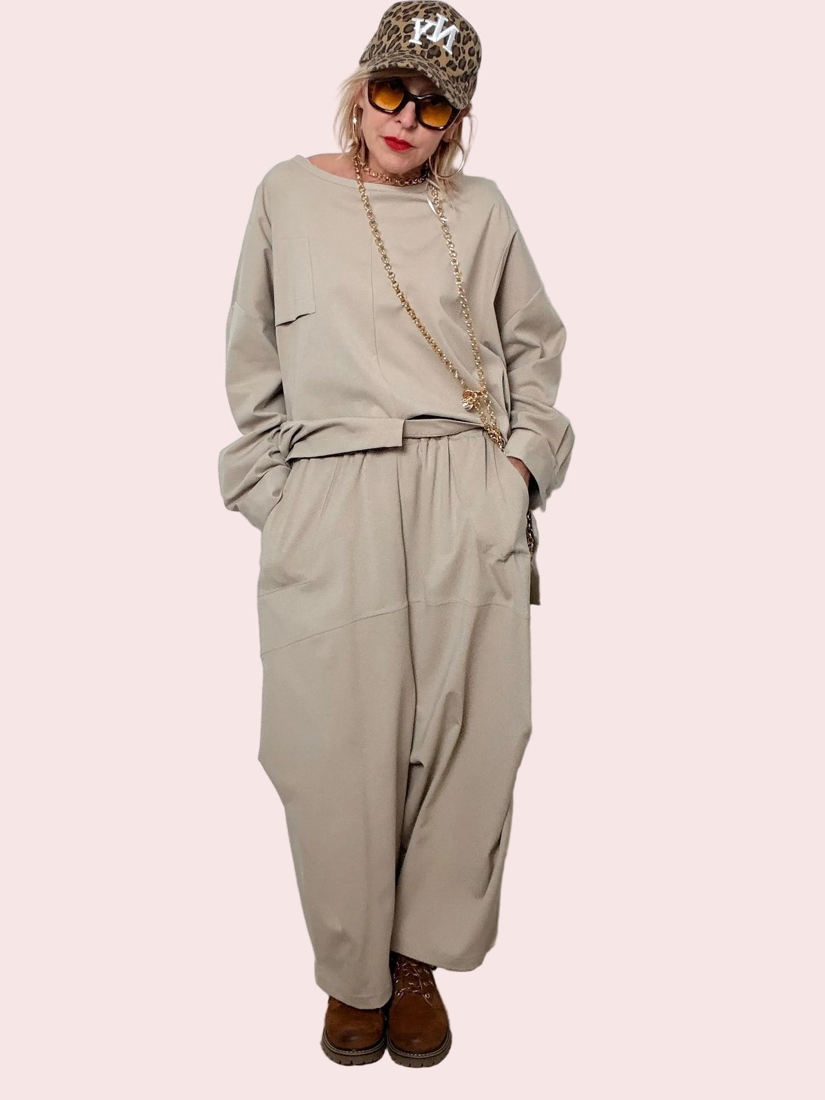 Pantalone Over Punto Milano