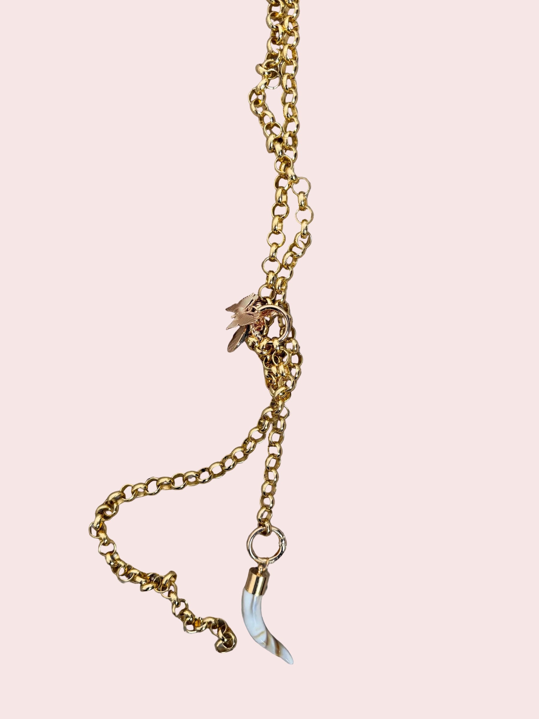 Collana Lunga con Corno