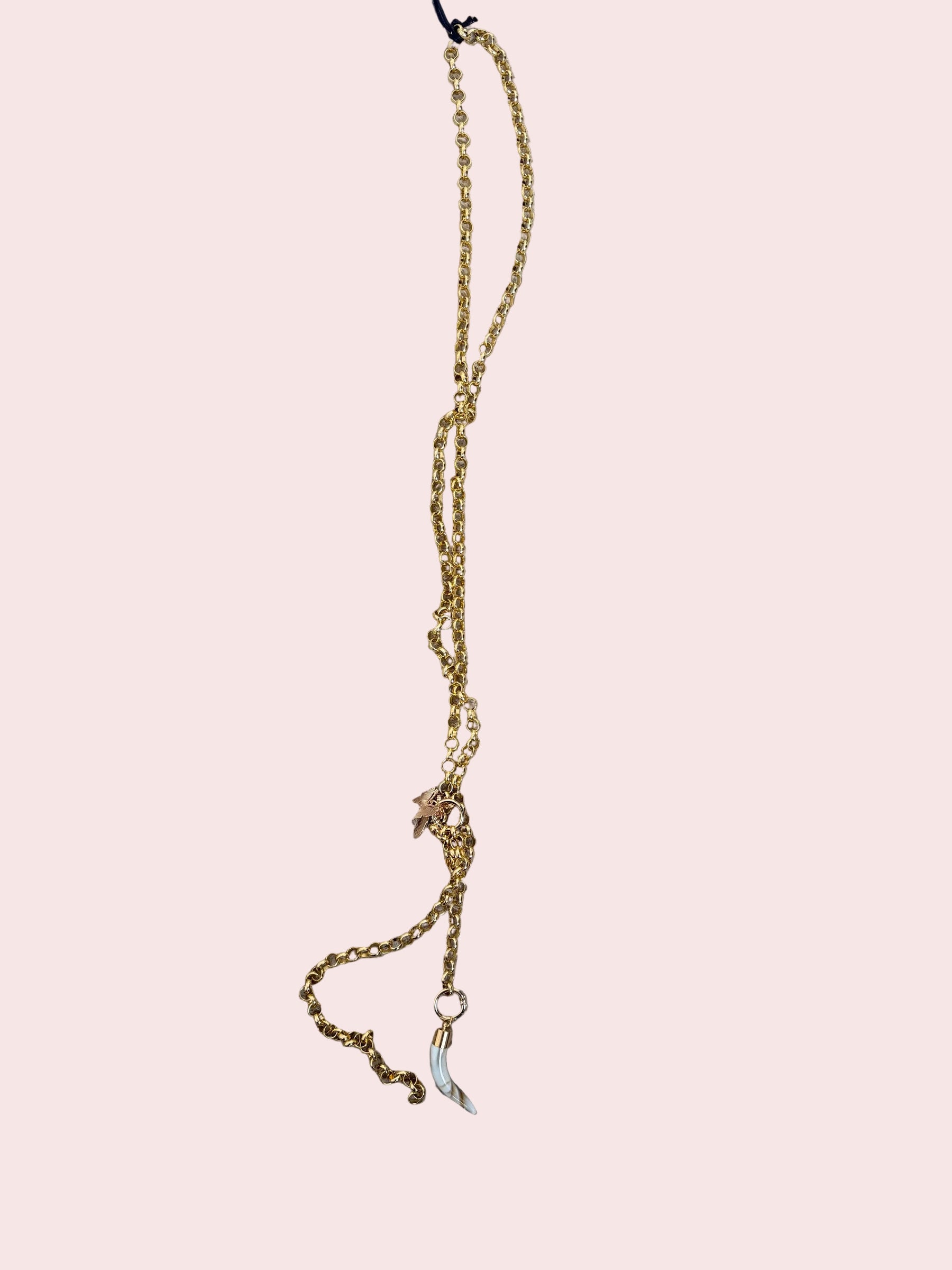 Collana Lunga con Corno