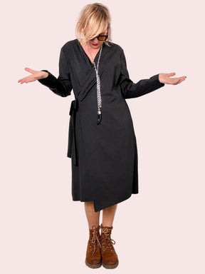 Abito Over con Incrocio