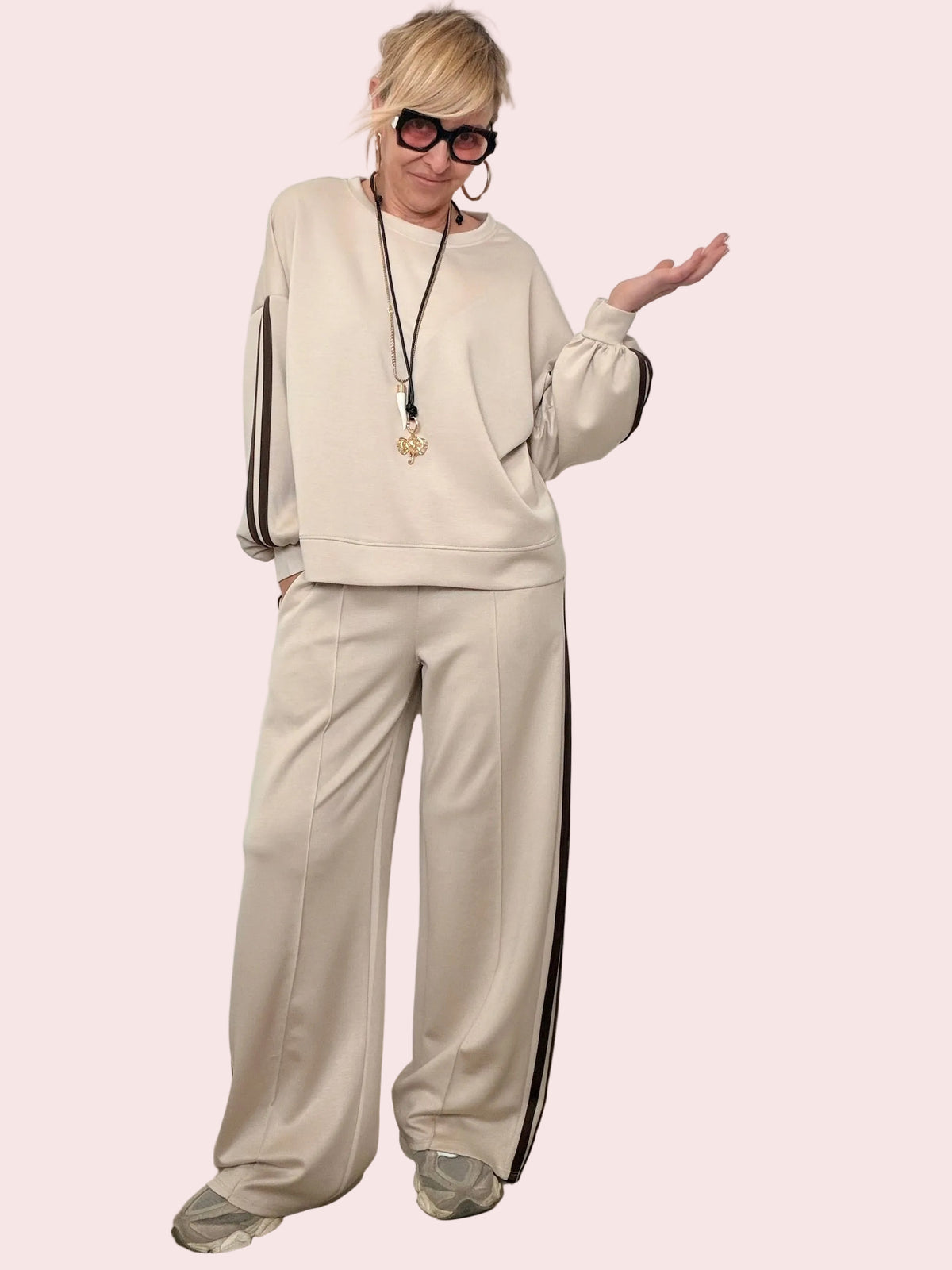 Completo Tuta Elegante – Sporty Chic da giorno a sera