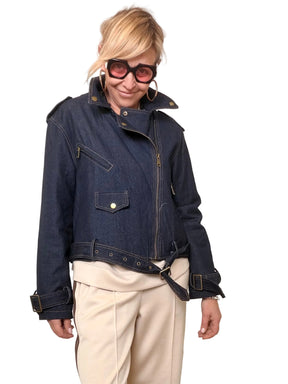 Chiodo in Jeans – Grinta Denim Edition