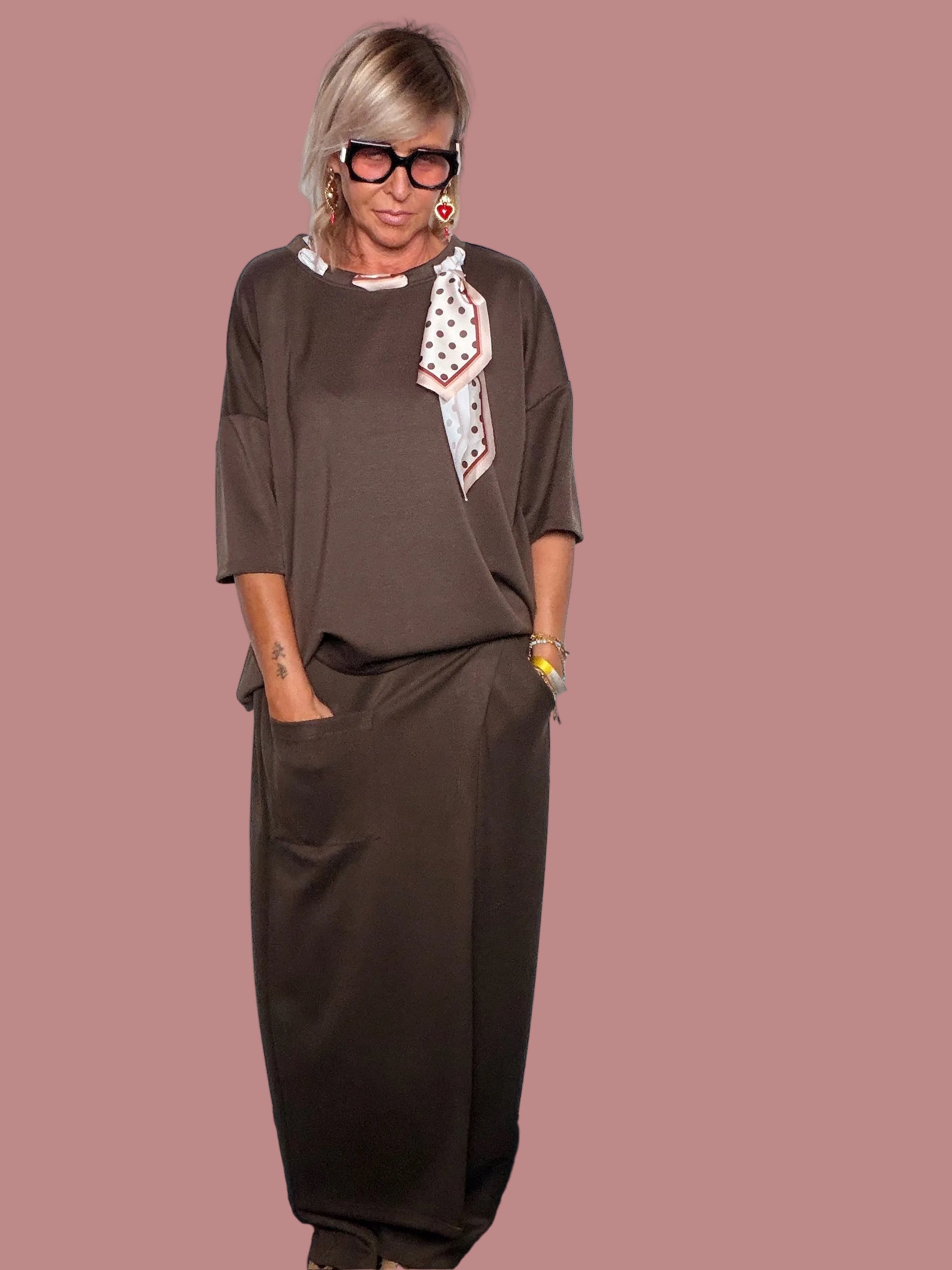 Pantalone Maxi a Portafoglio 2 ColorI