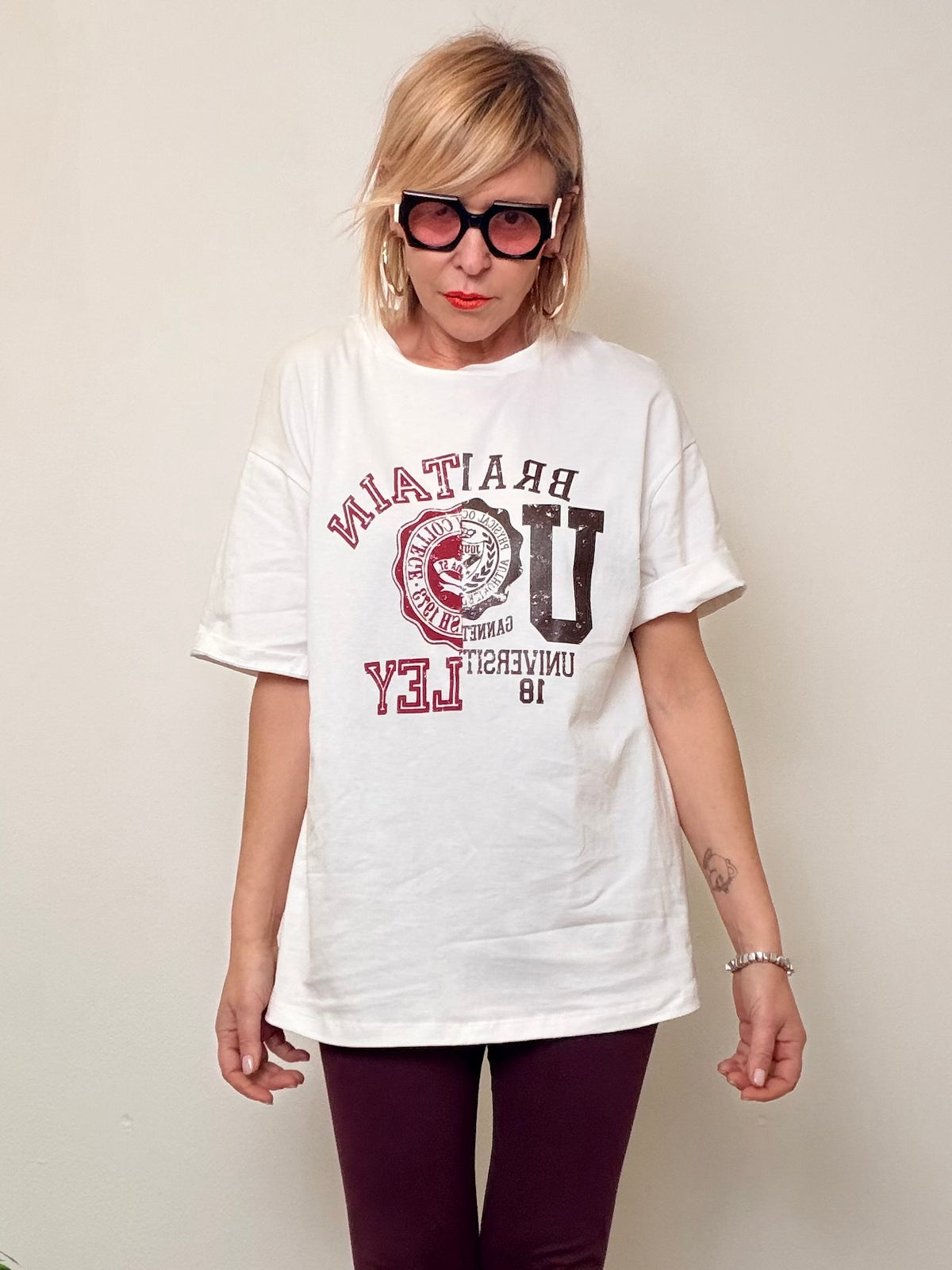 T-shirt Over “Varsity Mood”