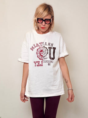 T-shirt Over “Varsity Mood”