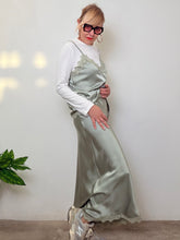 Gonna Lunga Satin con Pizzo “Lingerie Chic”