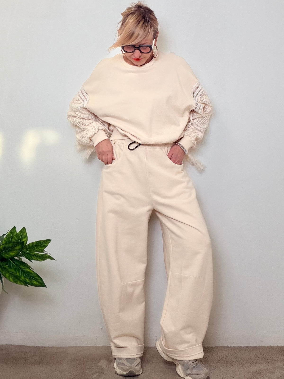 Pantalone Wide Leg “Boho Cozy”