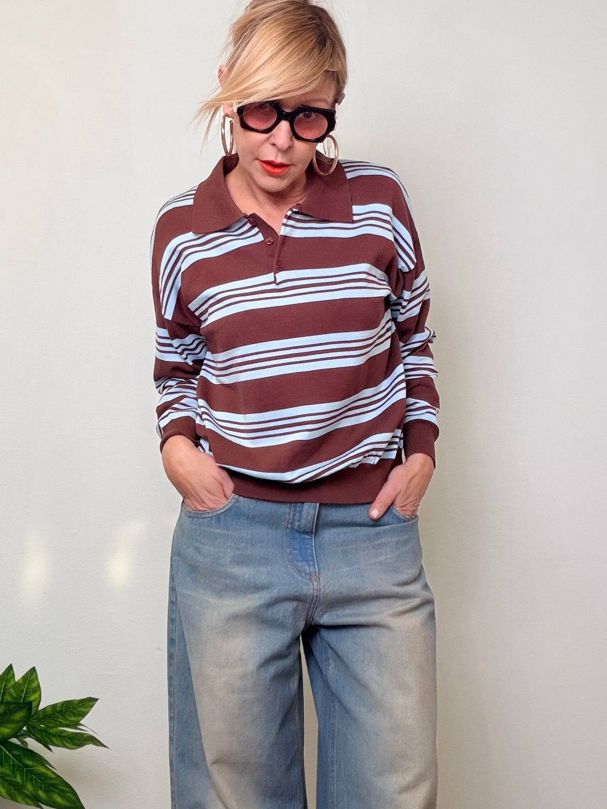 Polo a Righe “Retro Cool”