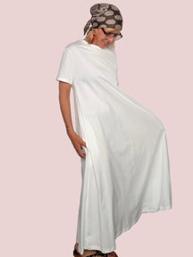 Abito Maxi T-shirt in Cotone