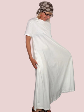 Abito Maxi T-shirt in Cotone
