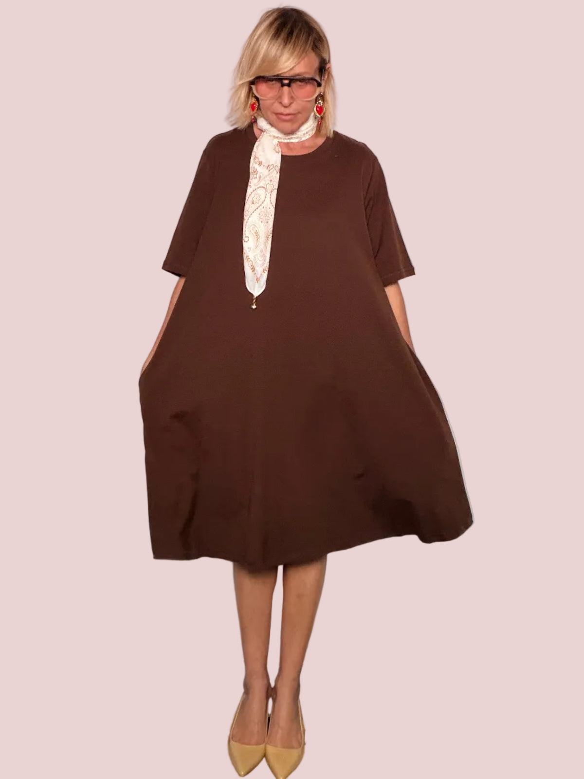 Abito Oversize Cioccolato