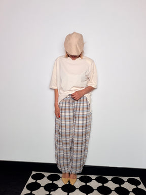 T-Shirt Oversize con Spalline