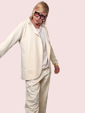 Giacca in Punto Milano – Chic rilassato con anima comfy ✨