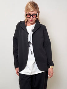 Giacca in Punto Milano – Chic rilassato con anima comfy ✨