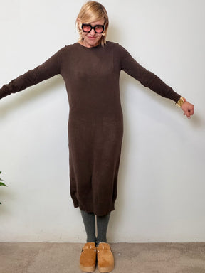 Abito in maglia essenziale e super confortevole