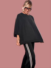 Maglia Oversize con Bande Laterali Female