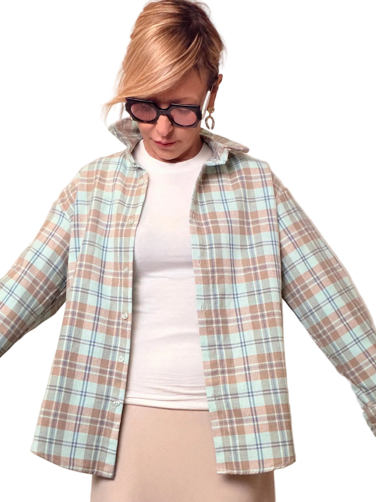 Camicia Check Soft Chic