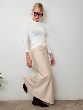 Gonna in Felpa Minimal Chic