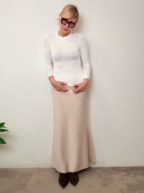 Gonna in Felpa Minimal Chic